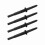 4Pcs 4mm Banana Socket Probe Pins with Insulated Wire for Electrical Testing, Black 2
