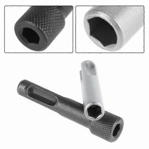 2 Pieces 1/4 Inch Magnetic Hex Shank SDS Bit Holder Adapter for Screwdriver Socket 1