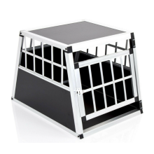 Aluminium Car Dog Cage Cozy Pet Travel Puppy Crate Transport ACDC01