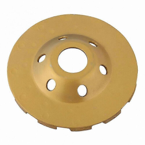 6-Hole Diamond Segment Disc for Grinding Marble, Concrete, and Stone, 10cm Wheel 1
