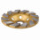 6-Hole Diamond Segment Disc for Grinding Marble, Concrete, and Stone, 10cm Wheel 1