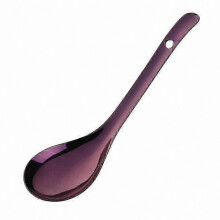 (Purple) Stainless Steel Soup Ladle - Food Grade, Rust-Proof, Thickened Design for Cooking, Serving Rice & Soup Utensil