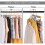30-Pack Wardrobe Hanger Connectors, Space-Saving Hooks for Clothes and Coats 5