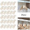 30-Pack Wardrobe Hanger Connectors, Space-Saving Hooks for Clothes and Coats 4
