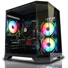 Gaming PC AMD Ryzen 5 4500 32GB DDR4 1TB M.2 6GB RTX 3050 Windows 11