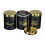 RLS Black Set of 3 Tea, Coffee, Sugar canisters Storage Container Set 1