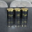 RLS Black Set of 3 Tea, Coffee, Sugar canisters Storage Container Set 7