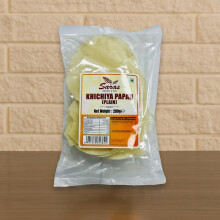 Saras Khichiya Papad Plain 200g – Traditional Crunchy Rice Papad