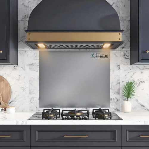 BELOFAY 1mm Brushed Stainless Steel Splashback