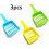 3-Pack Plastic Sand Shovel for Cat Litter Cleanup 3