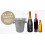 Matte Black Wine & Champagne Cooler 3.5L 10