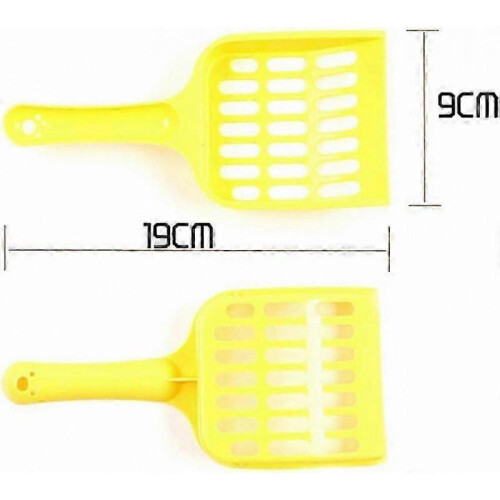 3-Pack Plastic Sand Shovel for Cat Litter Cleanup 1