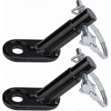 2 Pieces Bicycle Trailer Hitch Adapter, Coupler for Child or Pet Trailer Connection-ZZY