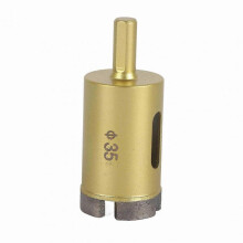 35mm Hole Saw Drill Bit for Ceramic, Marble, Glass, and Stone Cutting Tool