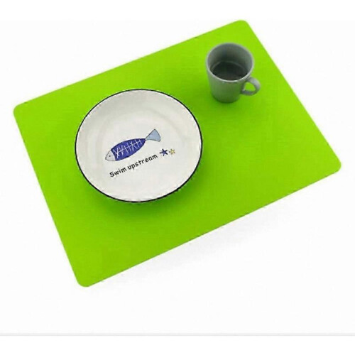 Non-Stick Reusable Pastry Mat, Multifunction Green Baking Sheet, Countertop Protector, Durable Table Mat for Baking and Cooking 1