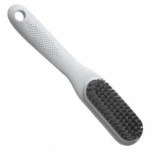 (Grey) Lightweight Shoe Brush with Strong Decontamination for Clothes and Shoes Cleaning Portable Convenience Tool