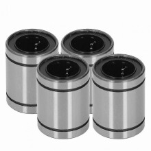Linear Motion Bearings 4-Pack, 20mm Inner Diameter, 32mm Outer Diameter, 48mm Width, LM20UU-Compatible for Machinery and Equipment
