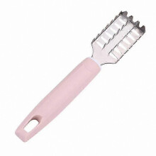 (Pink)Stainless Steel Fish Scale Scraper with Sawtooth Design for Home Use Food Grade Rust-Resistant Tool ZZ-Y Series