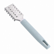 (Blue) Stainless Steel Fish Scale Scraper with Sawtooth Design for Home Use Food Grade Rust-Resistant Tool ZZ-Y Series