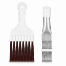 2-Pack Fin Cleaning Brush for AC Condenser and Refrigerator Coil Dust Removal