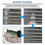 2-Pack Fin Cleaning Brush for AC Condenser and Refrigerator Coil Dust Removal 5