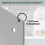 BELOFAY 1mm Brushed Stainless Steel Splashback 7