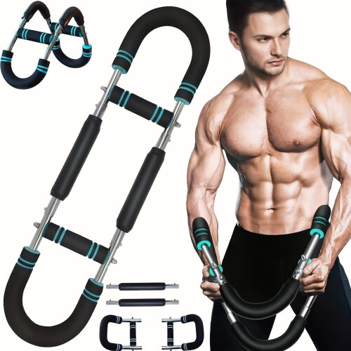 Multi-Functional Arm Strength Trainer,for Triceps, Forearms, Upper Arms, and Shoulder Muscles with 50kg/110lb 1