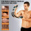 Multi-Functional Arm Strength Trainer,for Triceps, Forearms, Upper Arms, and Shoulder Muscles with 50kg/110lb 8