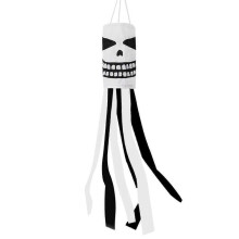 Halloween Decoration Hair Dryer Flag Lawn Garden Weather Vane Pumpkin Flag