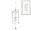 Crystal Sun Catcher Wind Chime  Glass Drop Prism Decor, Wide Use 1