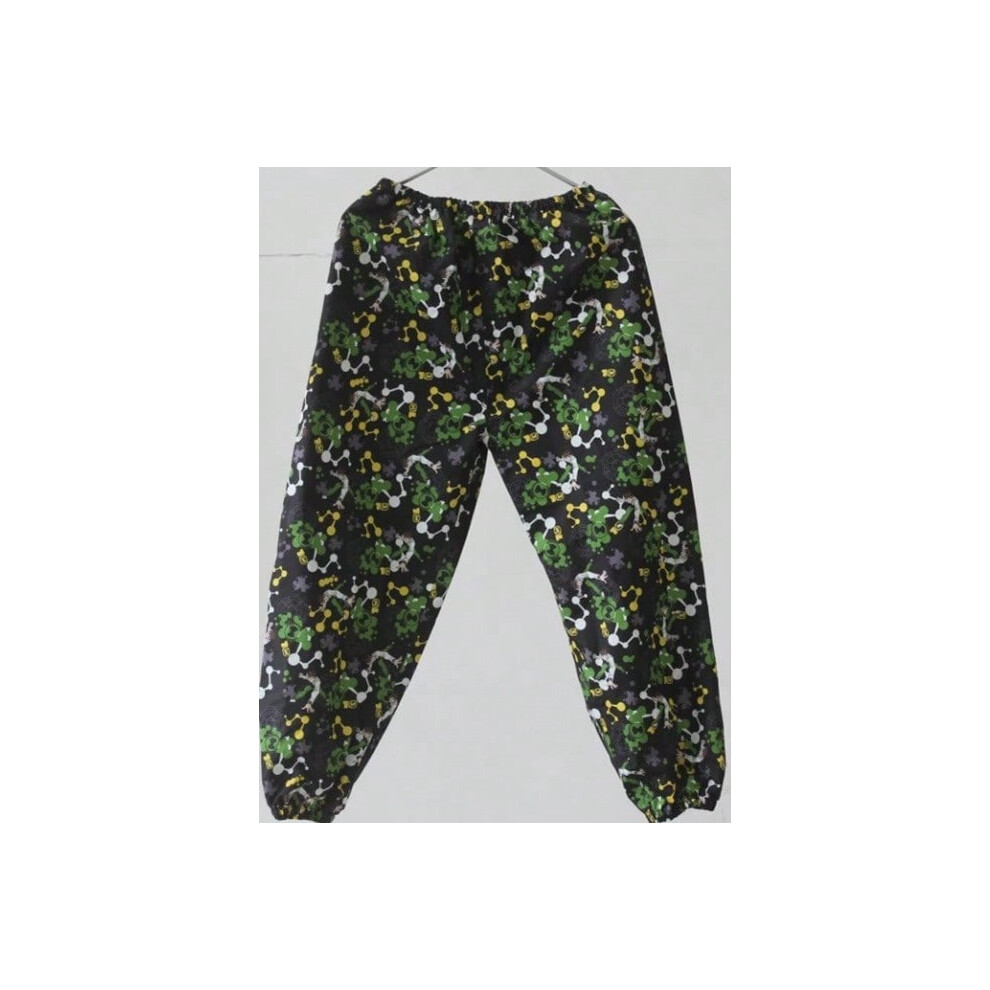 (Green Superman Pants, XXXL) Children's raincoat for boys and girls, elementary school students, babies with school bags, cartoon foldable-image-OPC-PJ7K96R-NEW