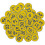 (1-100, Yellow) Engraved Plastic Number Tags for Key Identification 1