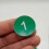 (301-500, Green) Engraved Plastic Number Tags for Key Identification 3