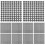 Adhesive Number Labels Round Classification Stickers 50Sheets 3