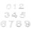 Apartment number stickers, ensuring beauty and functionality in one product 1