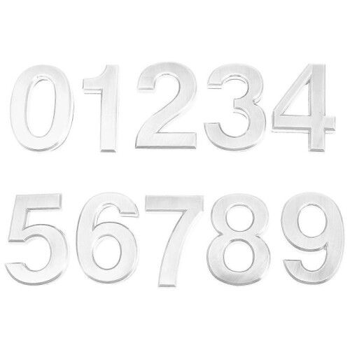 Apartment number stickers, ensuring beauty and functionality in one product 1