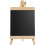 Tabletop Wooden Sign, Functional Chalkboard for Home and Business Needs 1
