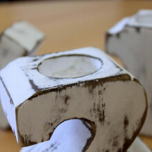 Decorative Numbers Wooden Birthday Numbers No.6