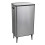 Kitchen Rubbish Recycling Press Top Bin 60L Dual 2 Waste Compartment - Silver 1