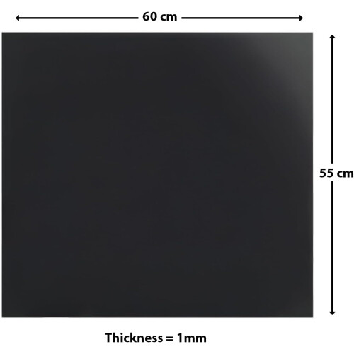 BELOFAY 1mm Brushed Stainless Steel Splashback 2