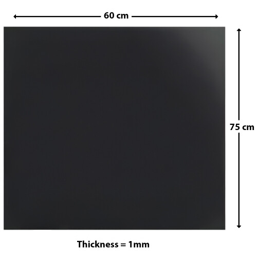 BELOFAY 1mm Brushed Stainless Steel Splashback 2