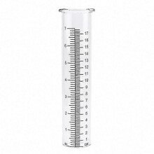 (7 inches) Rain Gauge Clear Replacement Tube 7/8-inch for Yard Garden Outdoor Home Use