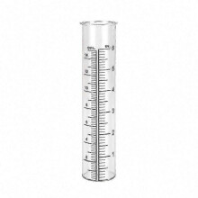 (6 inches) Rain Gauge Clear Replacement Tube 7/8-inch for Yard Garden Outdoor Home Use