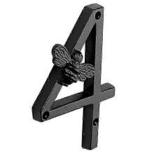 (B5) Brass Crafted Bee House Number Plaques with Modern Design and Metal Numbers 0-9 2025