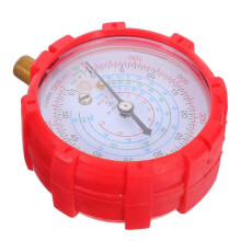 Air Conditioning Gauges Ac Measurement Tool for Professional Mechanics And Diy Enthusiasts Red Metal 1Pcs