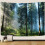 (Morning Forest)Forest Tapestry Home Decor Landscape 3