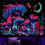 Blacklight Mushroom Tapestry, Glow In The Dark Black Light 2