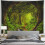 Forest Tapestry Psychedelic Tree Cave Tapestries Fantasy Nature Land 2