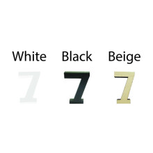 (Black) Wooden Mdf Large 7 Number Gaming Crafts