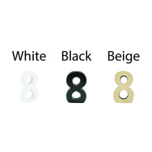 (Beige) Wooden Mdf Large 8 Number Gaming Crafts